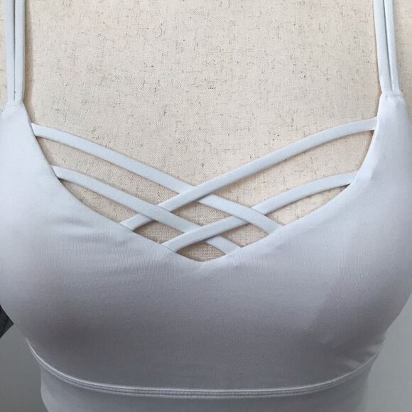 Joy Lab NWT White Sports Bra Women M - Picture 3 of 11